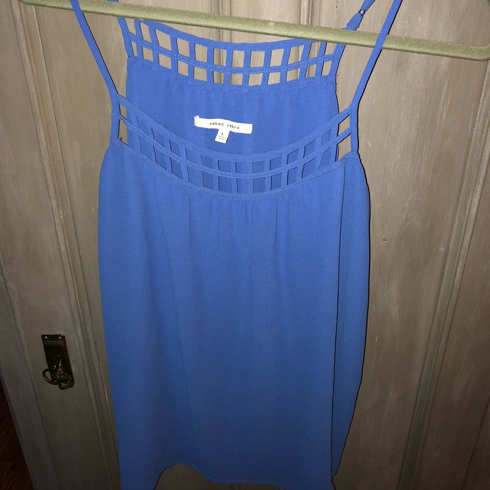 Blue tanktop